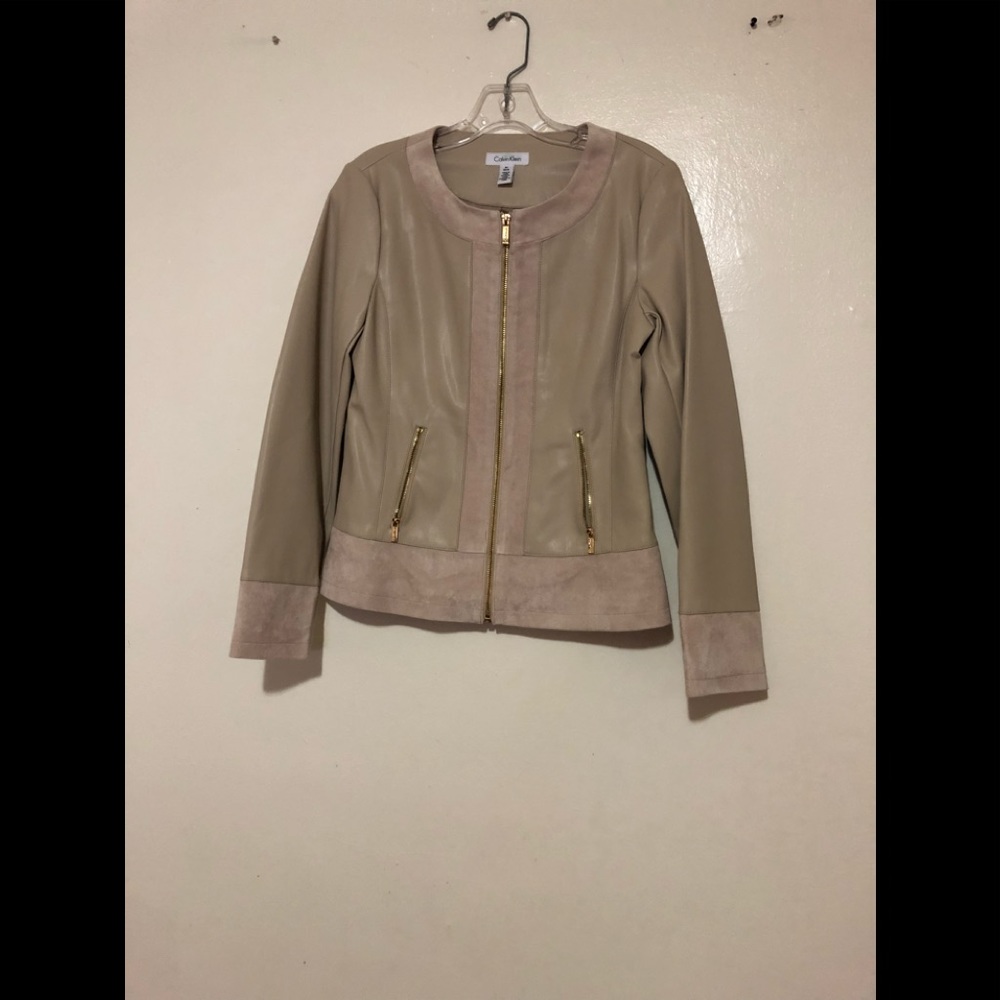 CLAVIN KLEIN  SMALL BLAZER ZIP DOWN GOOD FOR FALL